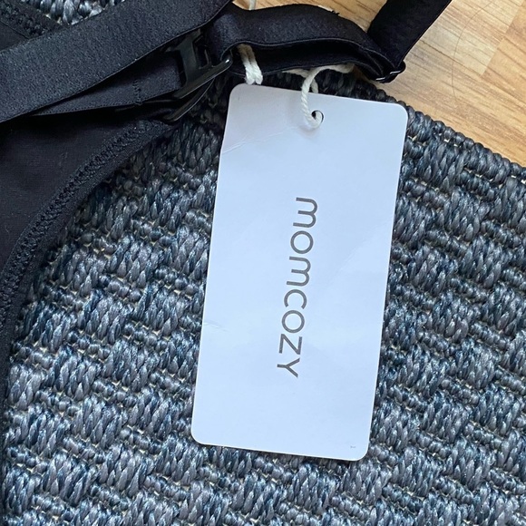 MOMCOZY, NWT! Black Cotton/Spandex Nursing/Pumping Bra, Size XL - Picture 7 of 7